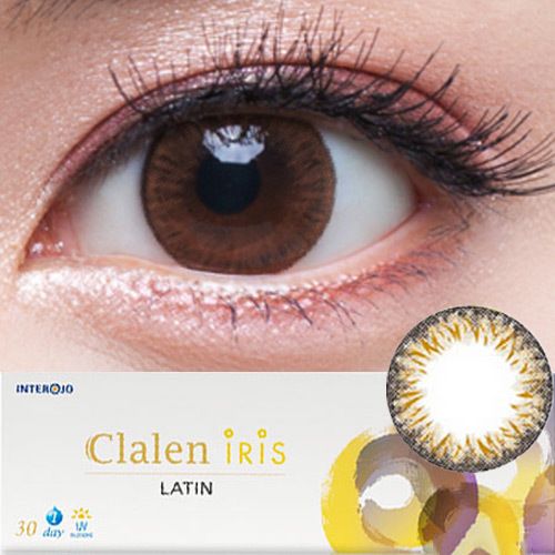 Clalen Iris 1 Day Color | 琥珀啡 Latin