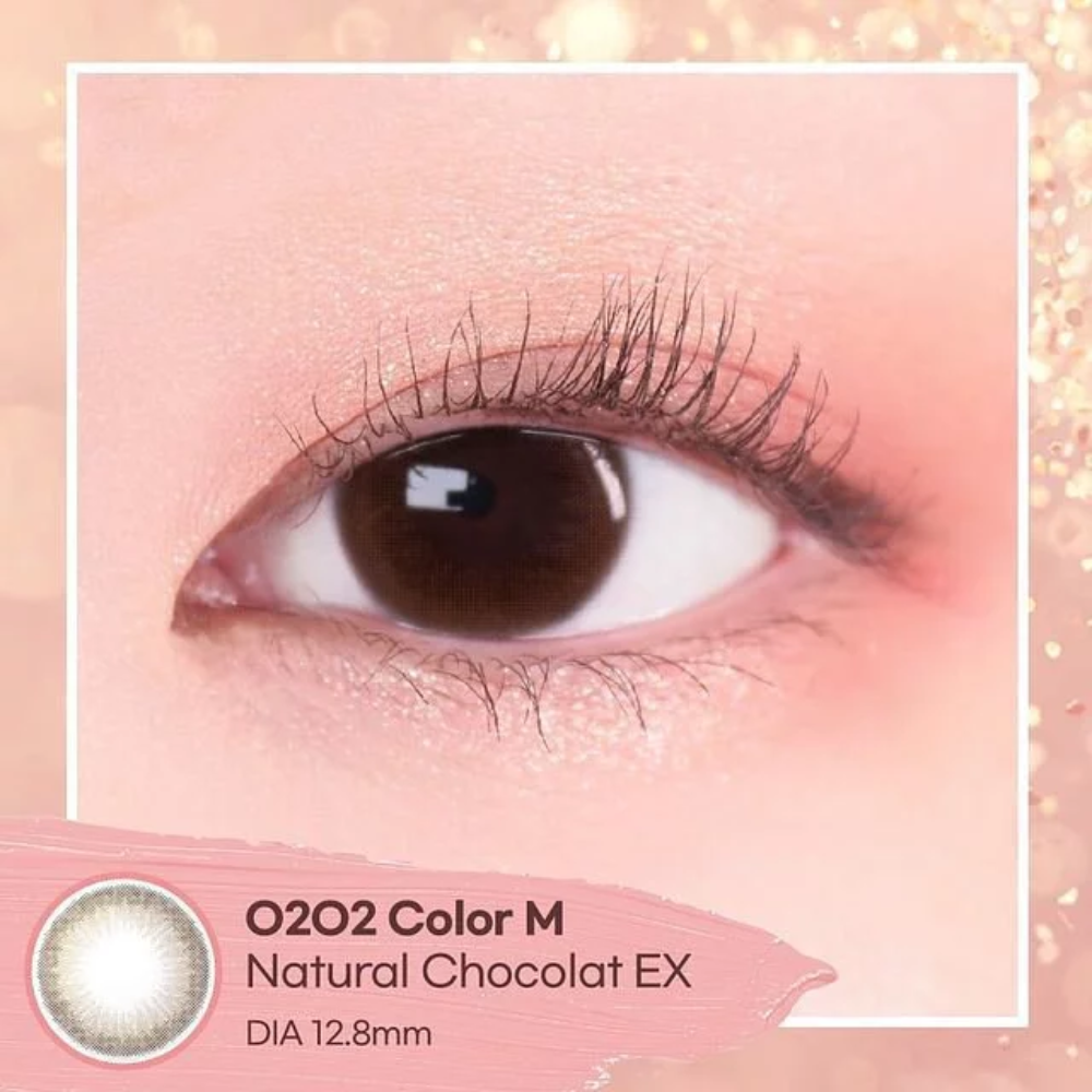 Clalen O2O2 Color M 月拋 | 兩片裝 | Natural Chocolat EX_3