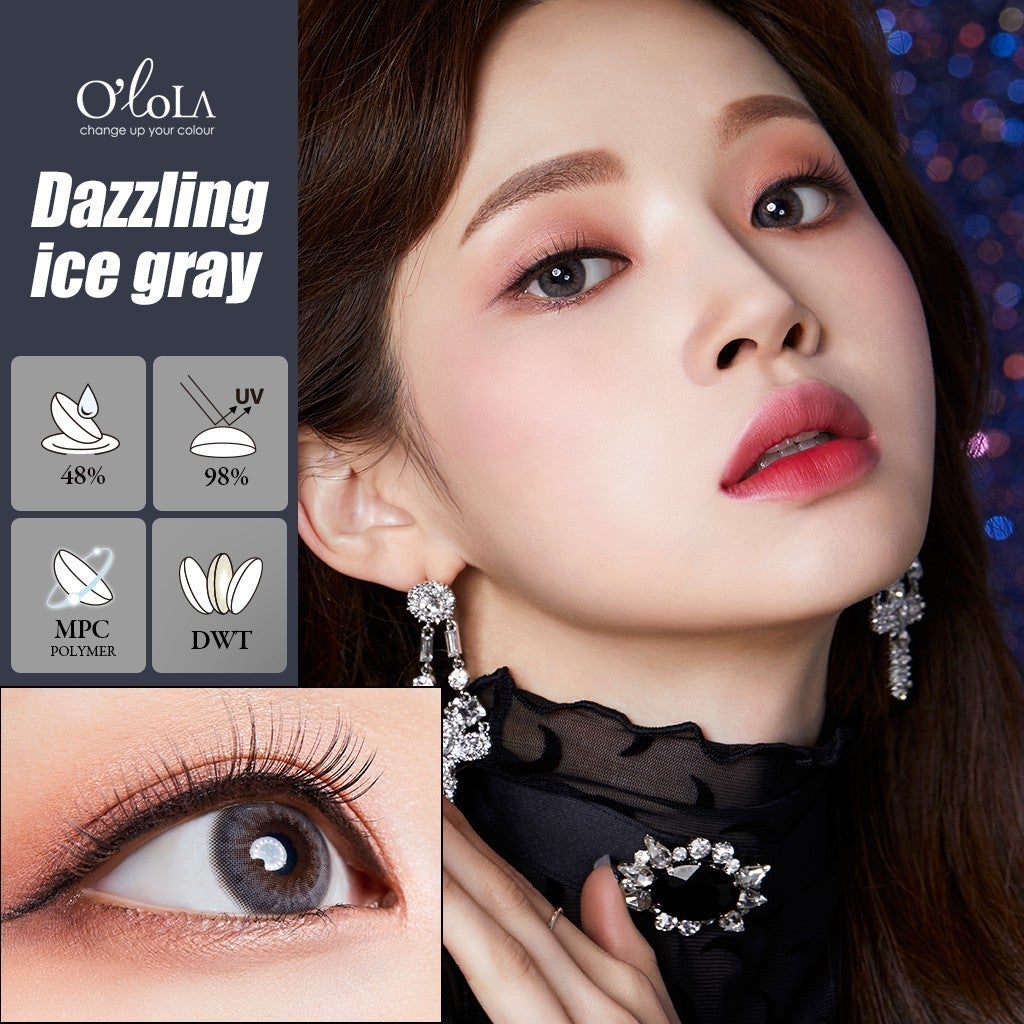 OLOLA 1 Day | 10片裝 | Dazzling Ice Gray_1