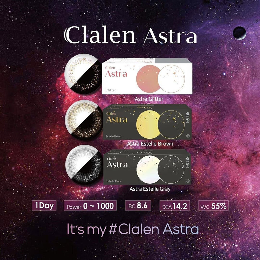 Clalen Astra 1-Day Glitter 